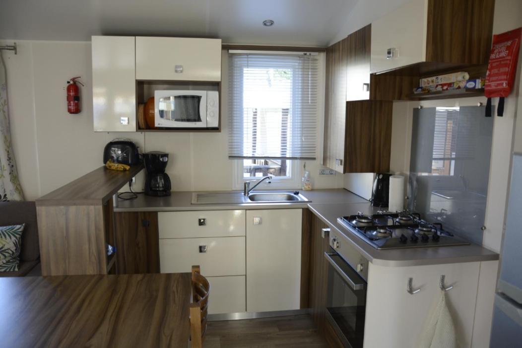 Mobilhome 6/8 Personnes 3Ch La Reserve **** Gastes Eksteriør bilde